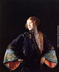 Joseph Rodefer De Camp Canvas Paintings - The Blue Mandarin Coat